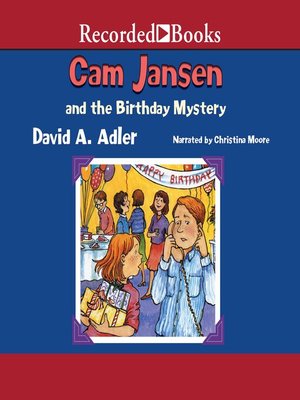 cover image of Cam Jansen and the Birthday Mystery